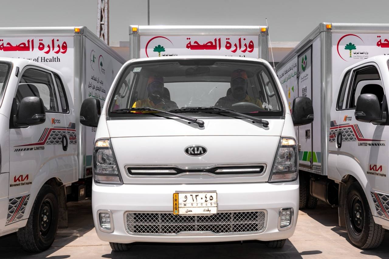 إحدى عجلات نقل محطة بغداد